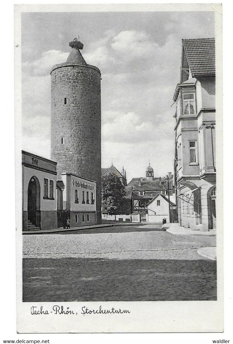 6220  VACHA / RHÖN  -  STORCHENTURM  1940 - Vacha