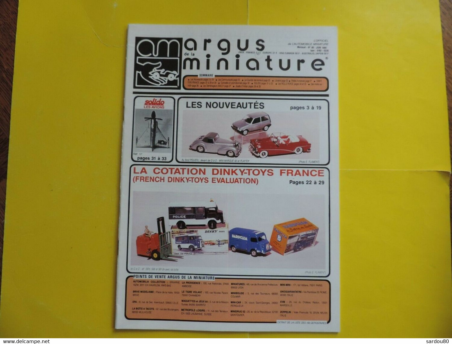 12 Argus Miniature DINKY TOYS SOLIDO ...... - Literatur & DVD