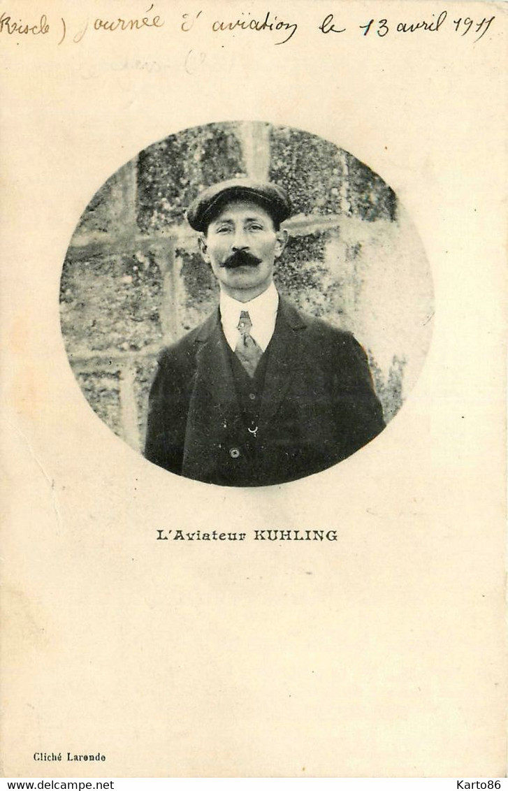 Riscle * Journée D'aviation Le 13 Avril 1911 * Aviateur KUHLING * Aviation Avion - Riscle