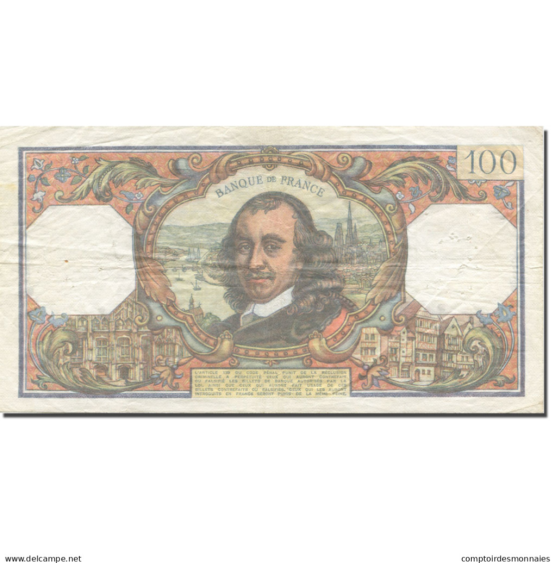 France, 100 Francs, Corneille, 1977, 1977-03-03, TTB, Fayette:65.57, KM:149f - 100 F 1964-1979 ''Corneille''