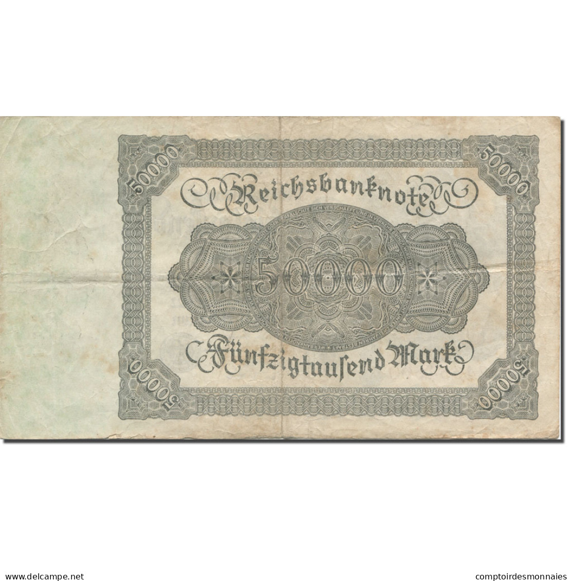 Billet, Allemagne, 50,000 Mark, 1922, 1922-11-19, KM:79, TTB - 50.000 Mark