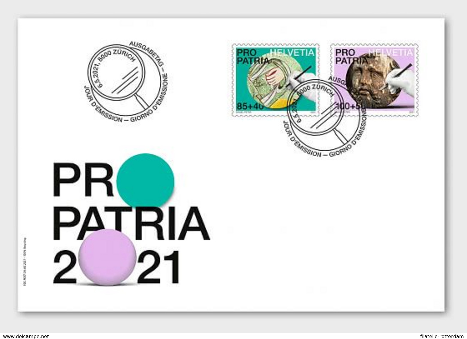Zwitserland / Suisse - Postfris / MNH - FDC Pro Patria 2021 - Unused Stamps