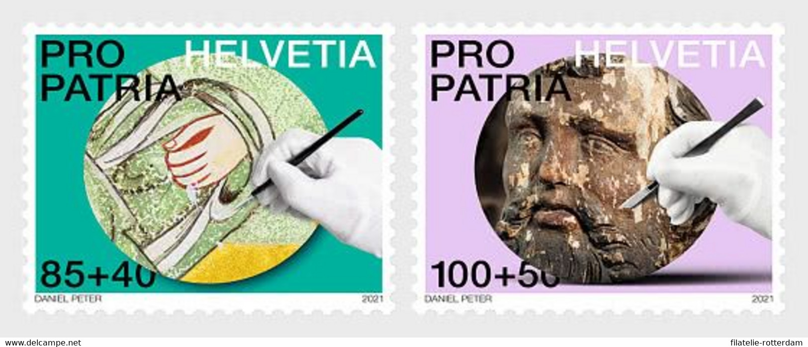 Zwitserland / Suisse - Postfris / MNH - Complete Set Pro Patria 2021 - Neufs