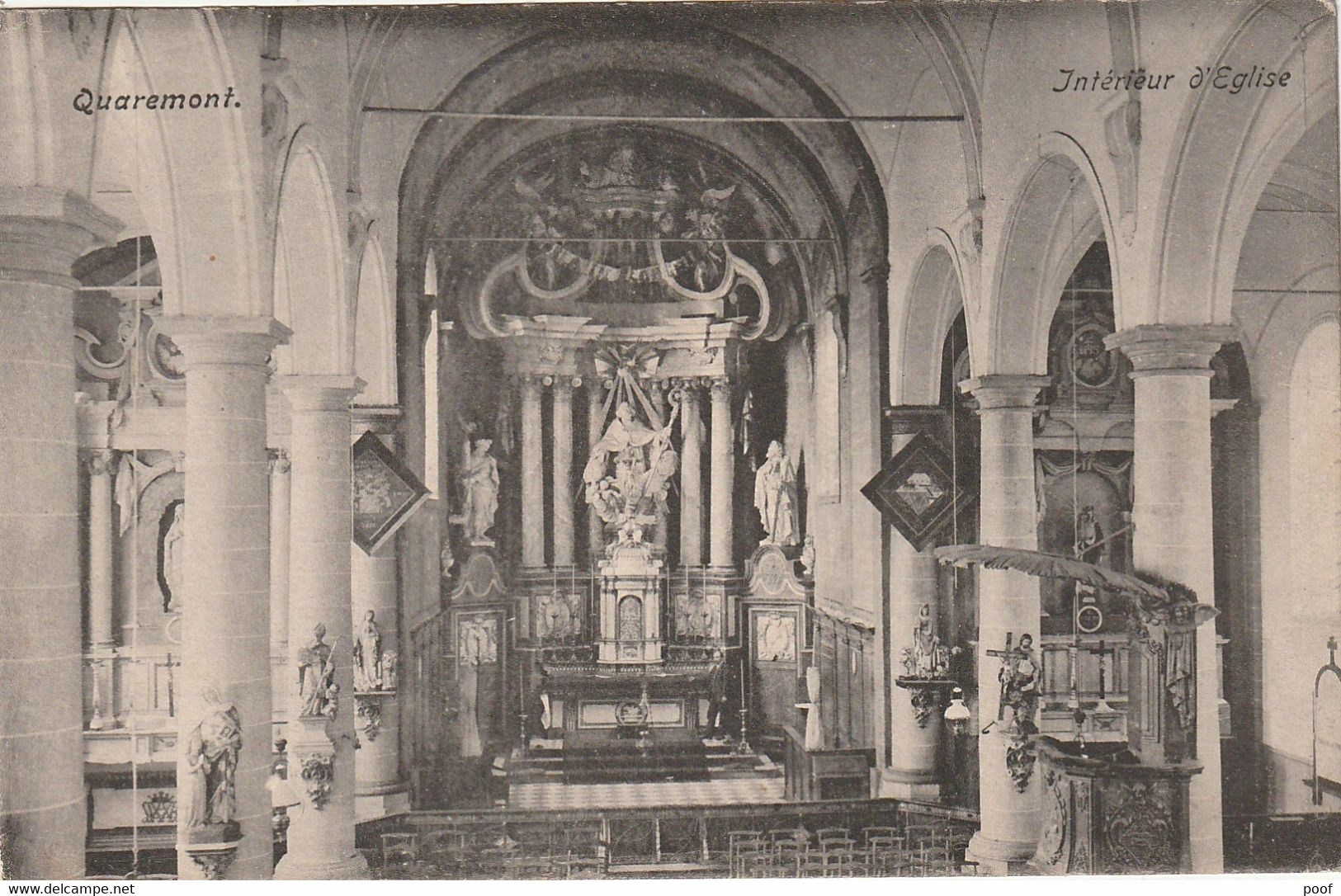 Quaremont : Intérieur D'Eglise - Kluisbergen