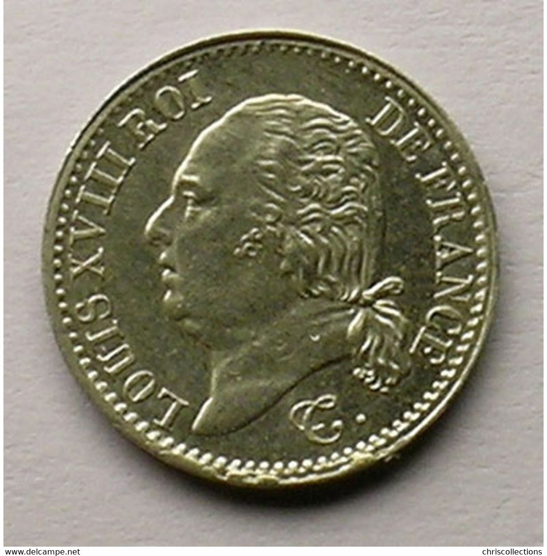 Monnaie Française, Louis XVIII, 1/4 De Franc 1822 A Paris, Gad: 352, TTB/TTB - 1/4 Franc