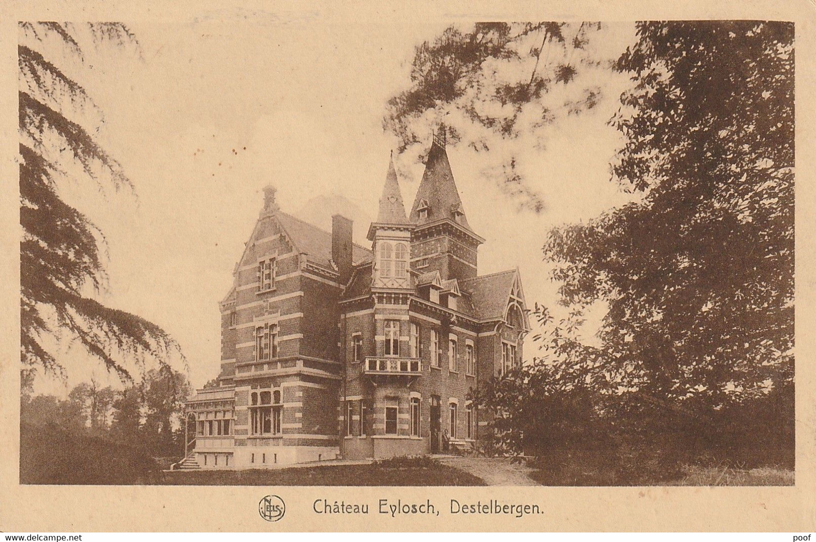 Destelbergen : Château Eylosch --- 1934 - Destelbergen