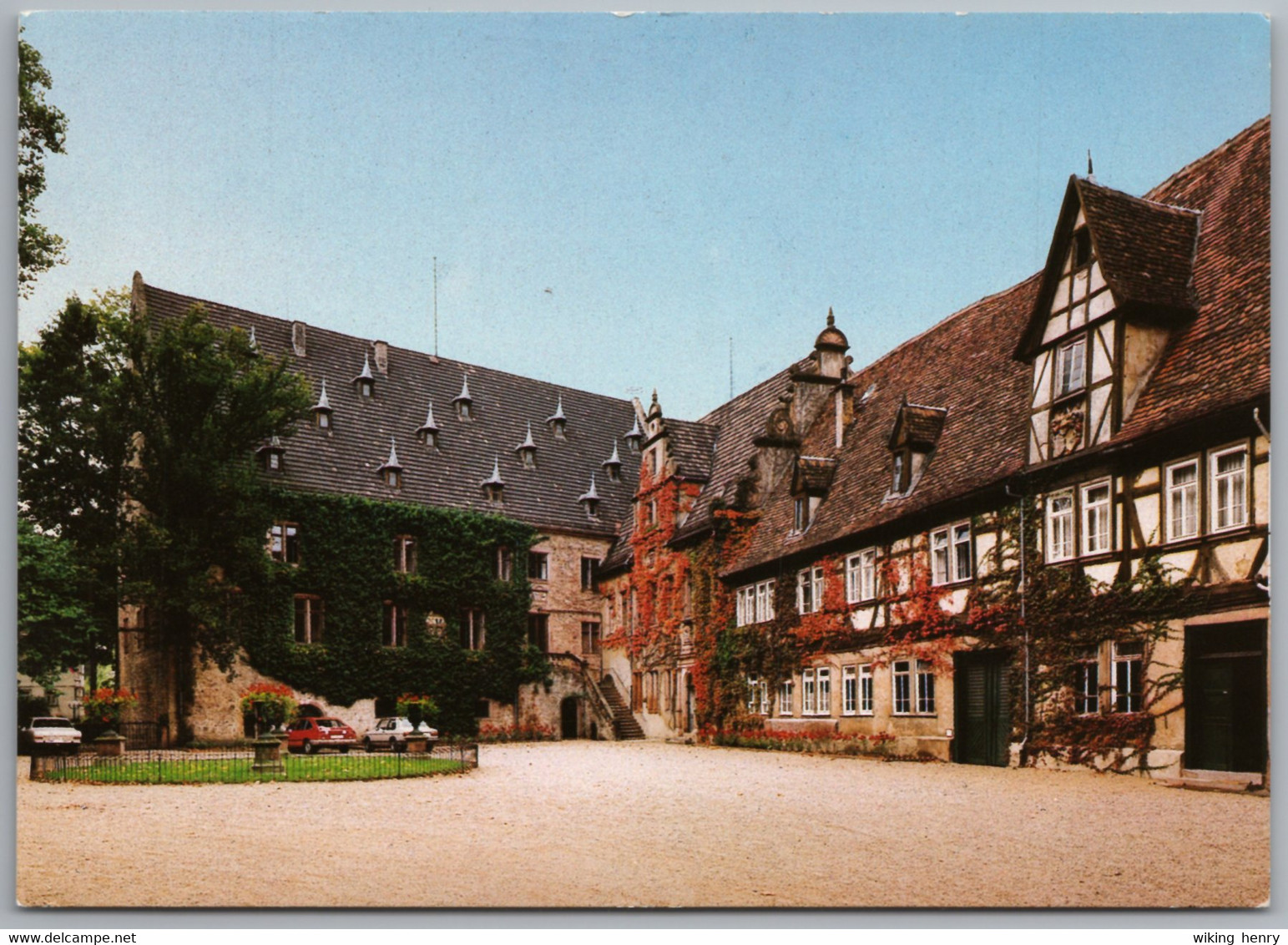 Erbach Im Odenwald - Gräfliches Schloß Innenhof - Erbach