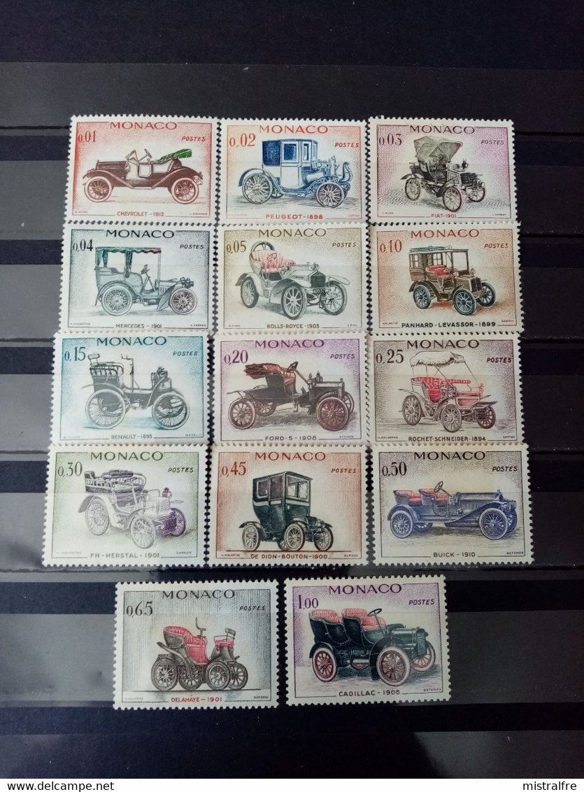 MONACO. 1961.  N° 557 à 570 Série Complète. NEUFS ++/+ .  Côte YT 2022 : 26,00 € - Ongebruikt