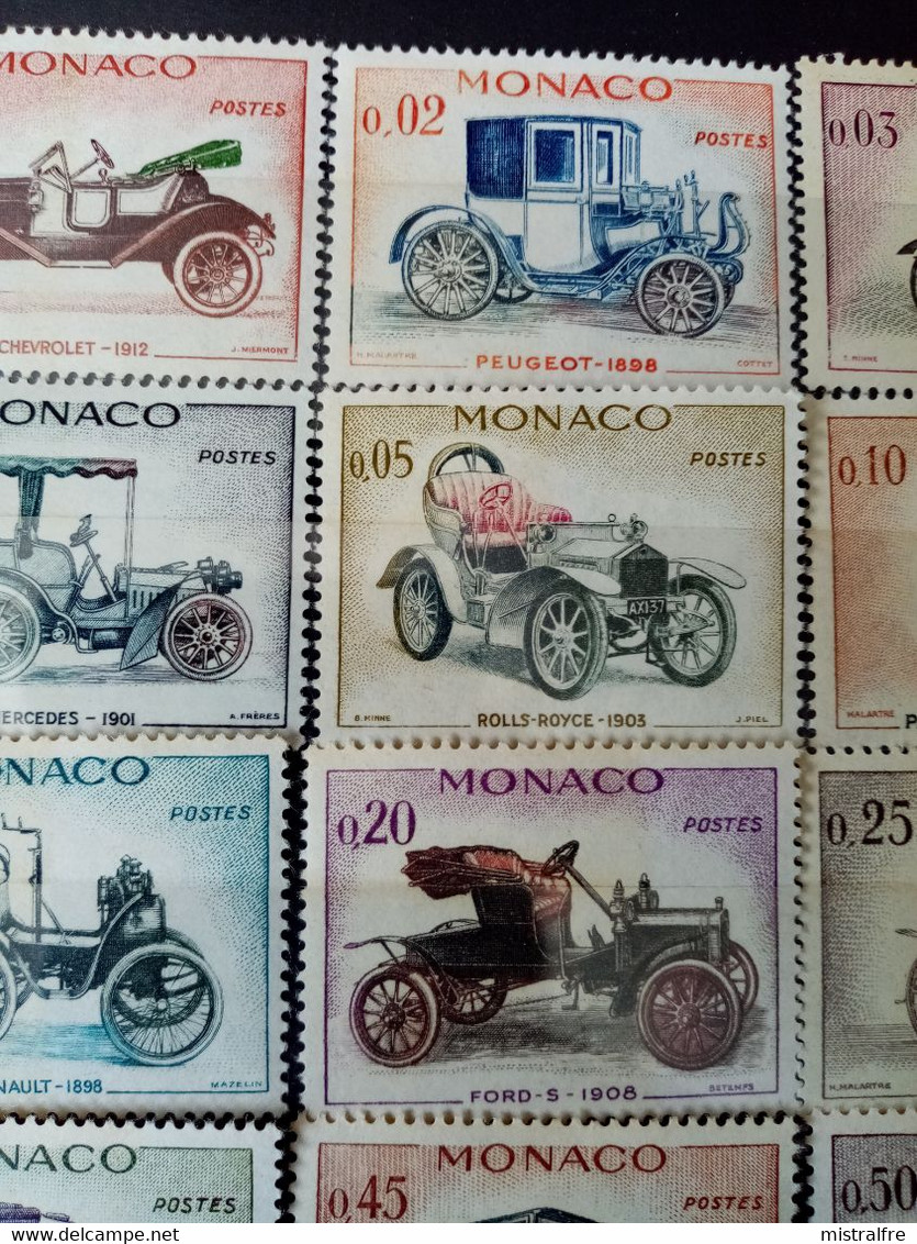 MONACO. 1961.  N° 557 à 570 Série Complète. NEUFS ++/+ .  Côte YT 2022 : 26,00 € - Ongebruikt