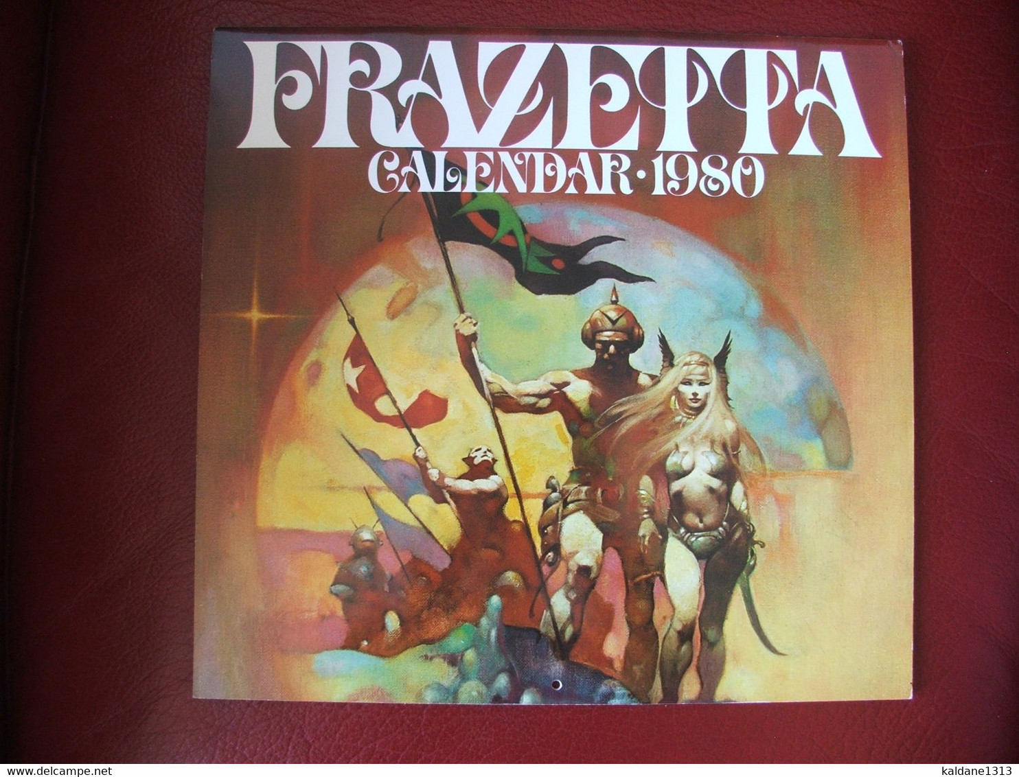 Frank Frazetta Calendrier 1980 Très Bon état Complet - Grand Format : 1981-90
