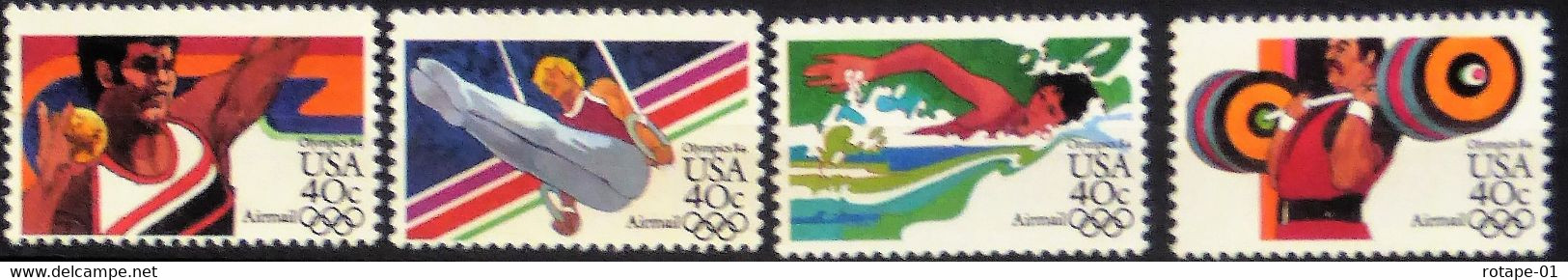 USA  1983  YT N°A95-98 JO De Los Angeles Série II - N** Cote 6€ - 3b. 1961-... Nuovi