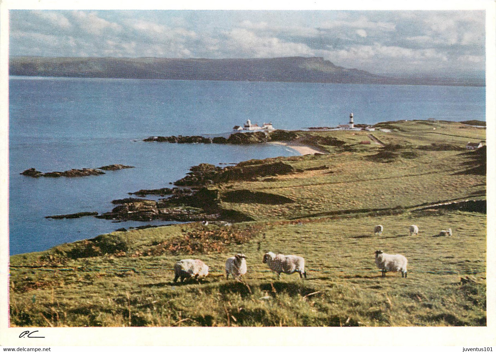 CPSM Innishowen Head,Donegal,Lough Foyle And Londonderry Mountains   L623 - Donegal