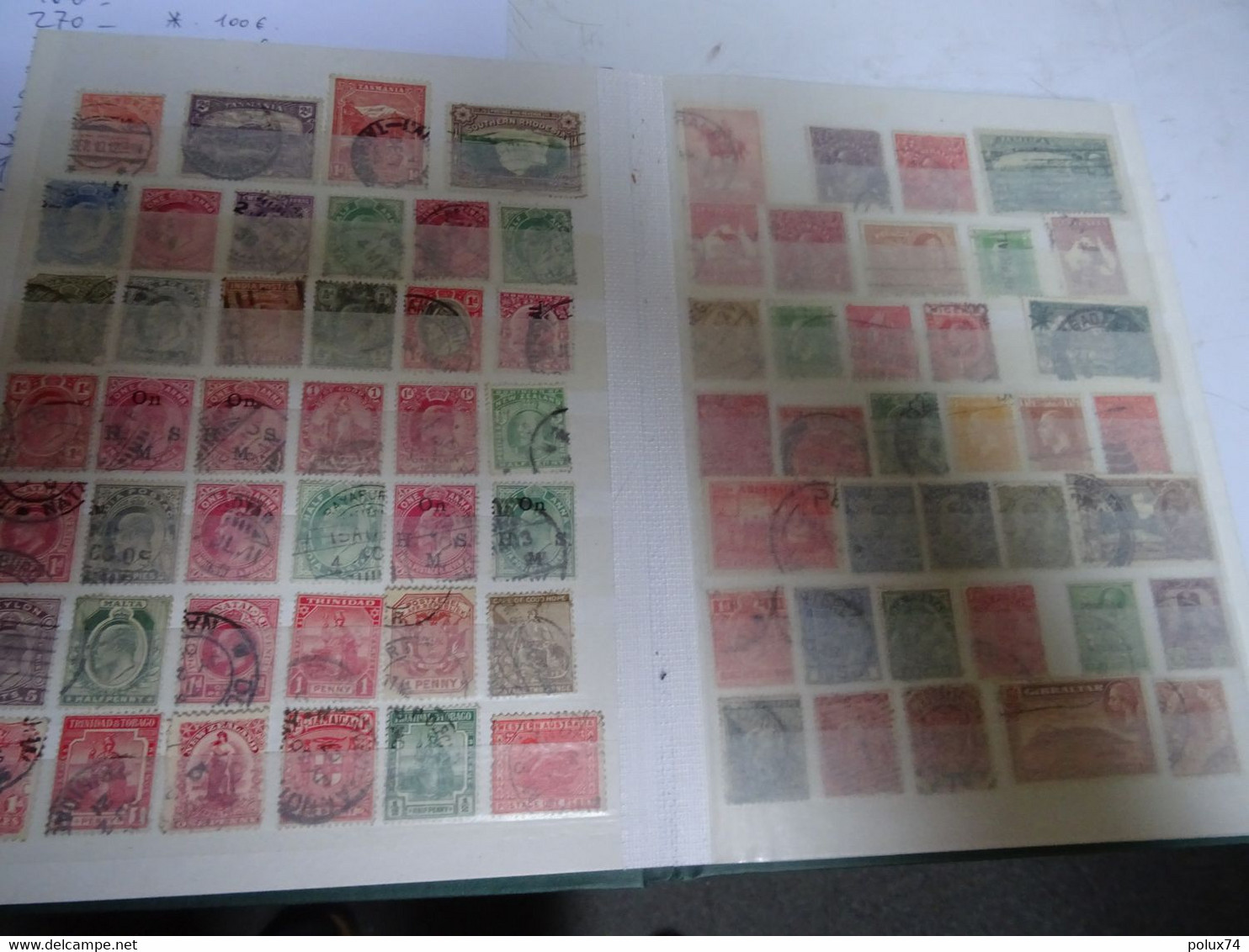 COLLECTION  Colonies  Anglaise  Dans Album  Classiques Stamps - Verzamelingen (in Albums)