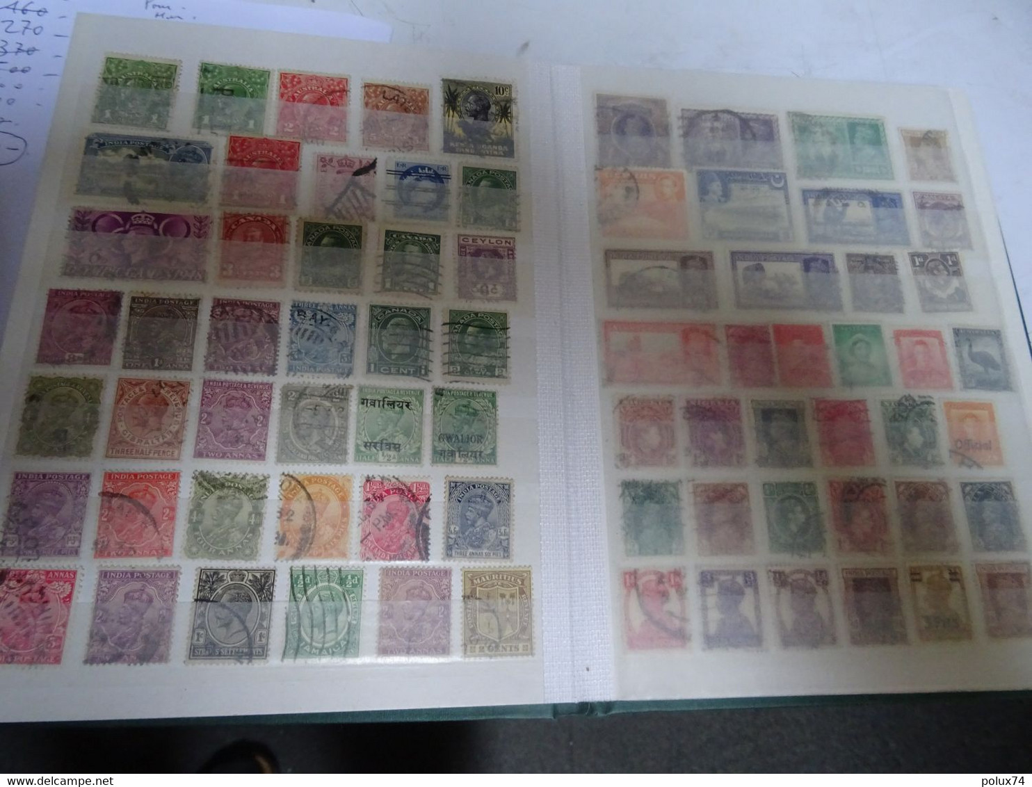 COLLECTION  Colonies  Anglaise  Dans Album  Classiques Stamps - Verzamelingen (in Albums)