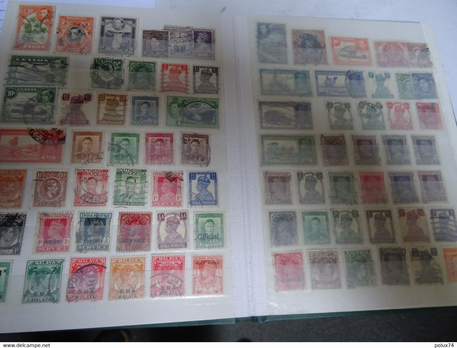 COLLECTION  Colonies  Anglaise  Dans Album  Classiques Stamps - Verzamelingen (in Albums)