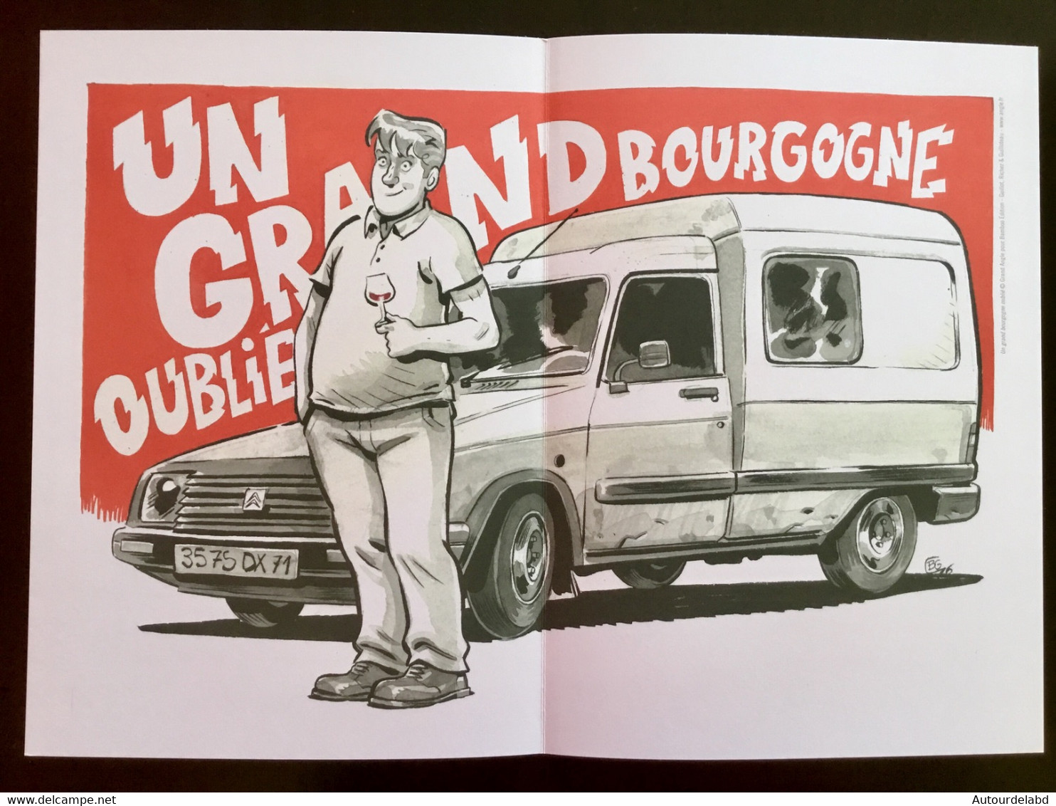 Ex Libris " Un Grand Bourgogne Oublié " De Guillot, Richez & Guilloteau - Illustratoren G - I