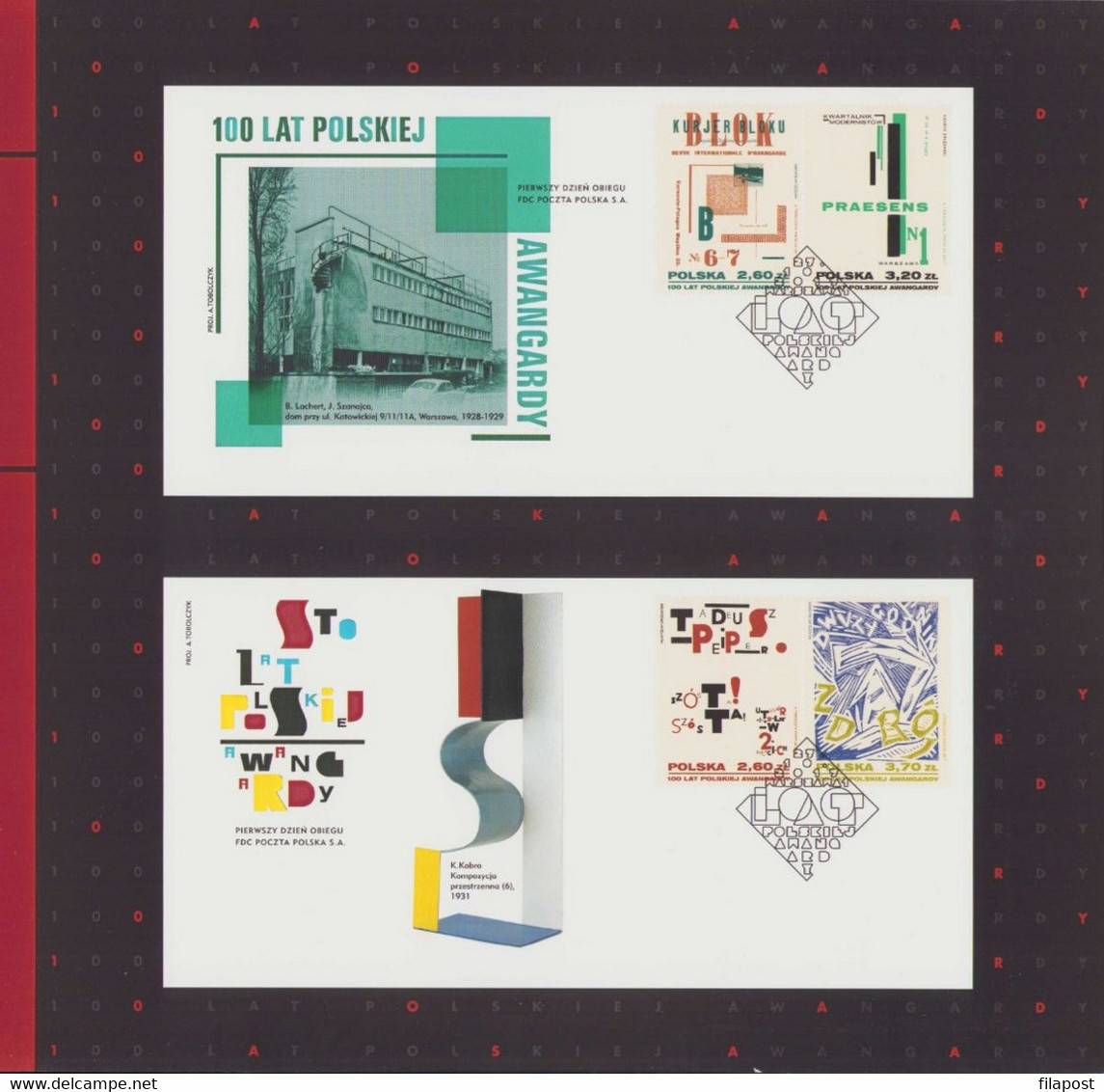 Poland 2017 Booklet / Polish Avant - Garde, Avantgarde, Vanguard, Covers Of Magazines, Art / With Block MNH** - Booklets