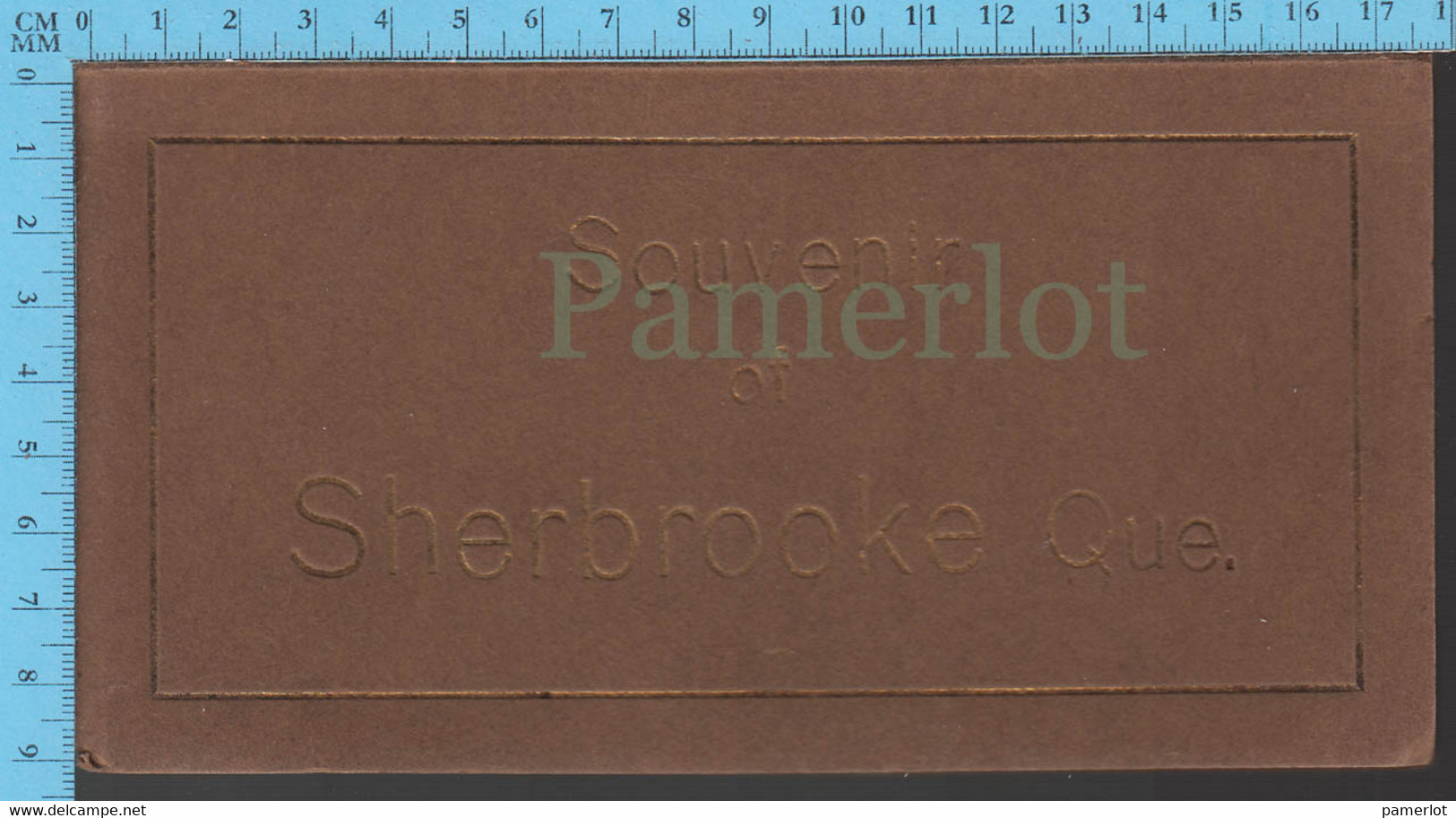 Souvenir Foldout Picture Book Of Sherbrooke, Quebec, Cir:1920,  Pictures 8.8" X 3.5" 17.5 Cm X 9 Cm, - América Del Norte