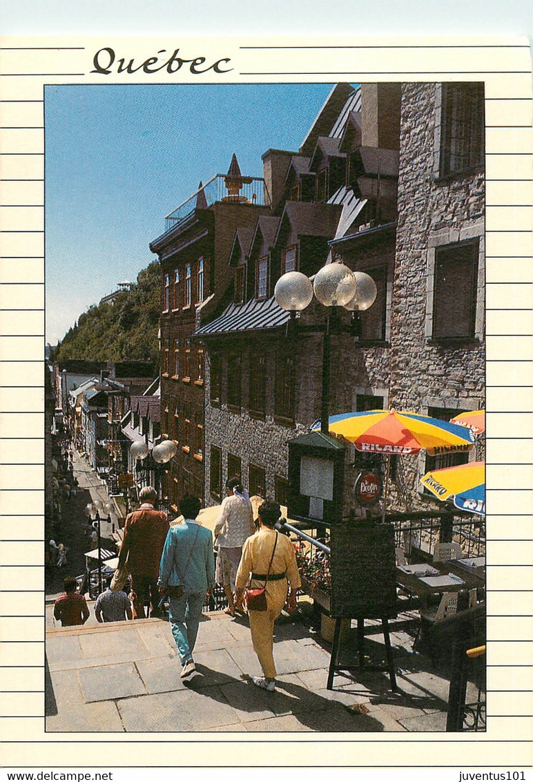 CPSM Québec-Escalier Casse Cou   L623 - Québec - La Citadelle