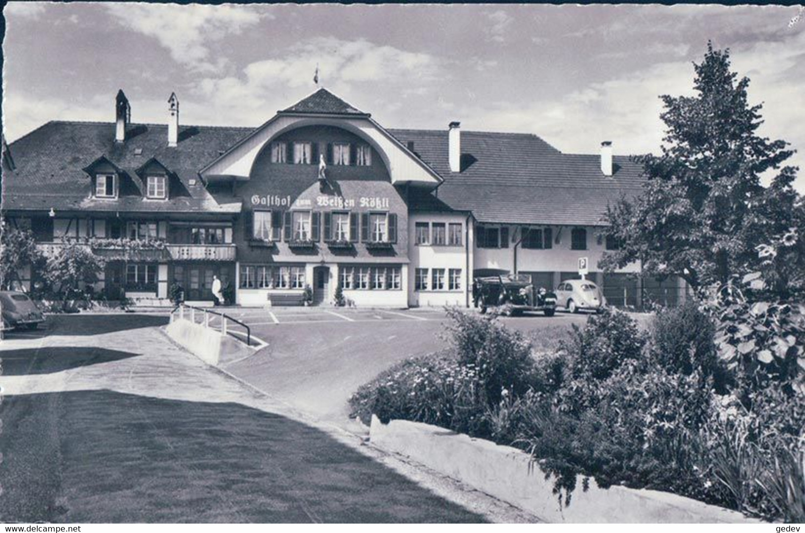 Zäziwil I. E. BE, Gasthof Zum Weissen Rössli, Familie Künzli (38872) - Zäziwil