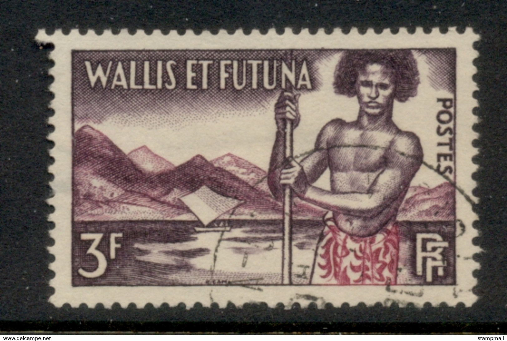 Wallis & Futuna 1957 Wallis Islander FU - Used Stamps