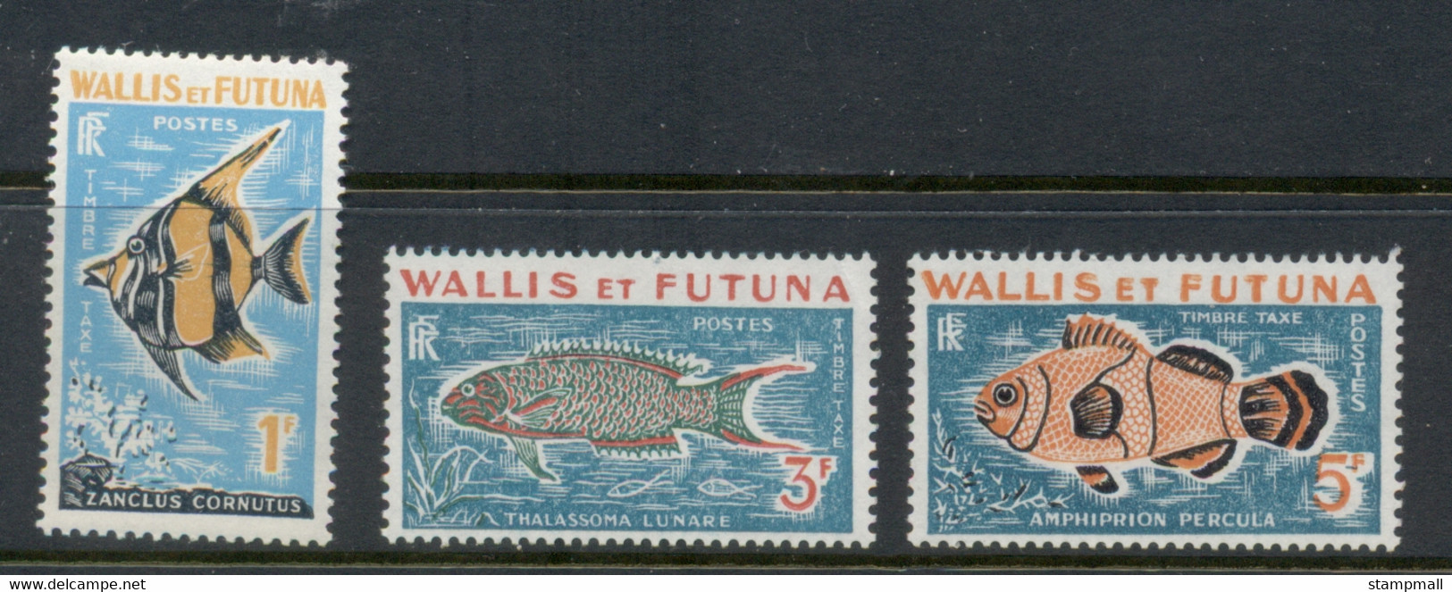 Wallis & Futuna 1963 Postage Dues, Fish MUH - Nuovi