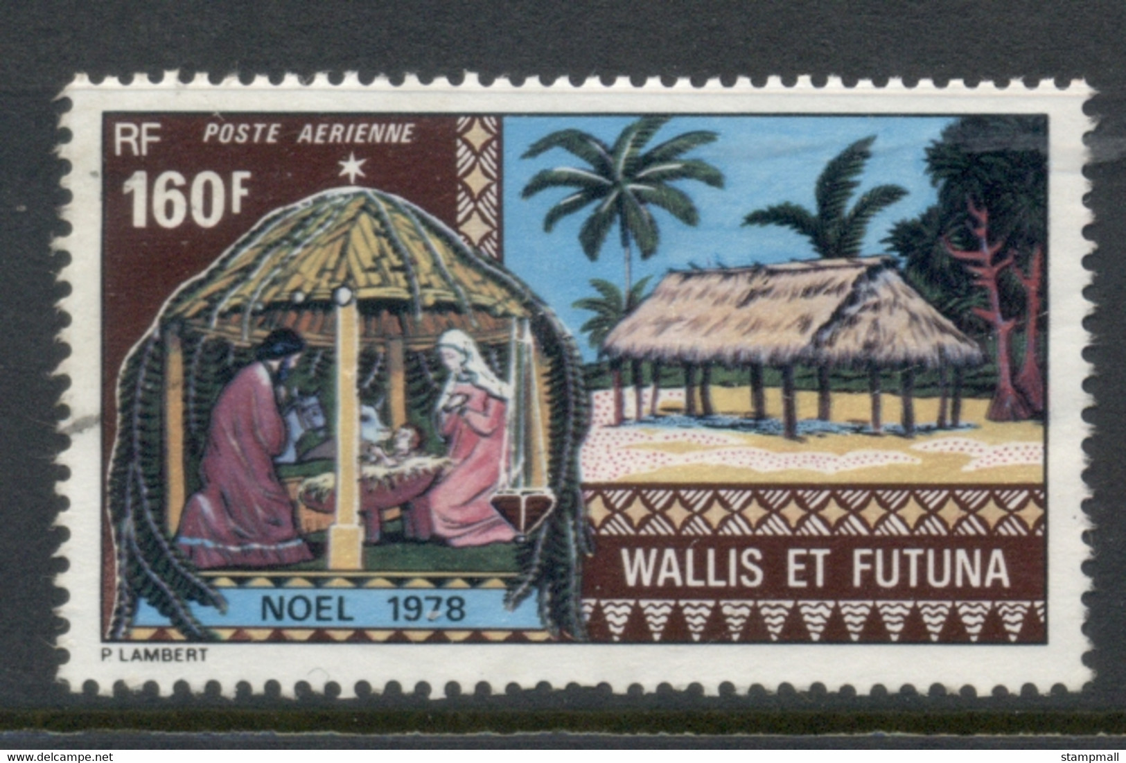 Wallis & Futuna 1978 Xmas FU - Usados