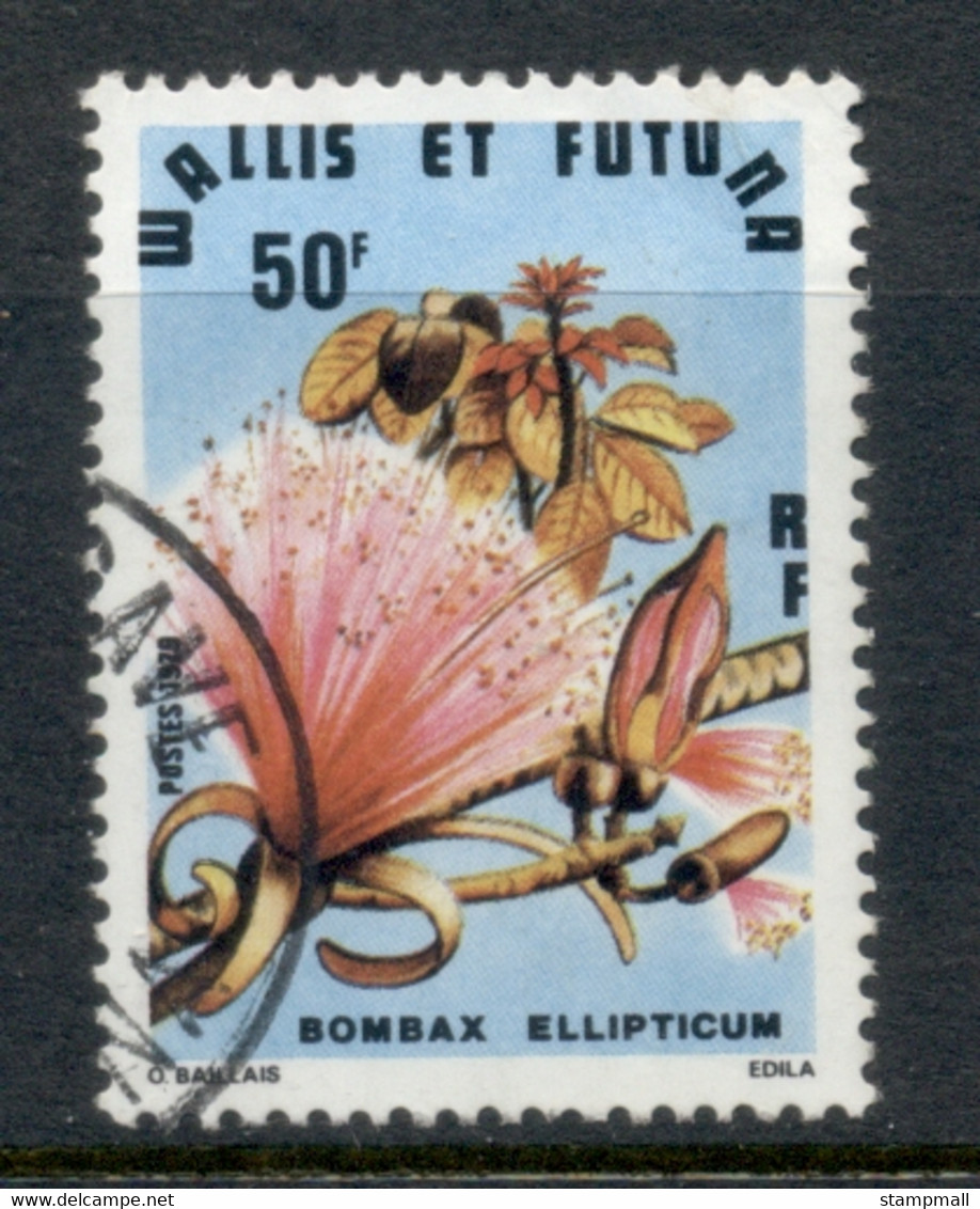 Wallis & Futuna 1979 Flowers 50f FU - Used Stamps