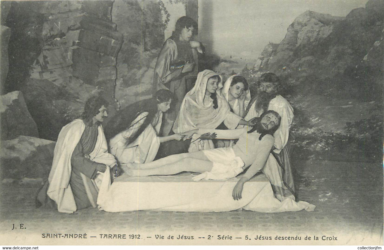 CPA FRANCE 69 "Saint André, Tarare, Vie De Jésus" - Saint-André-la-Côte