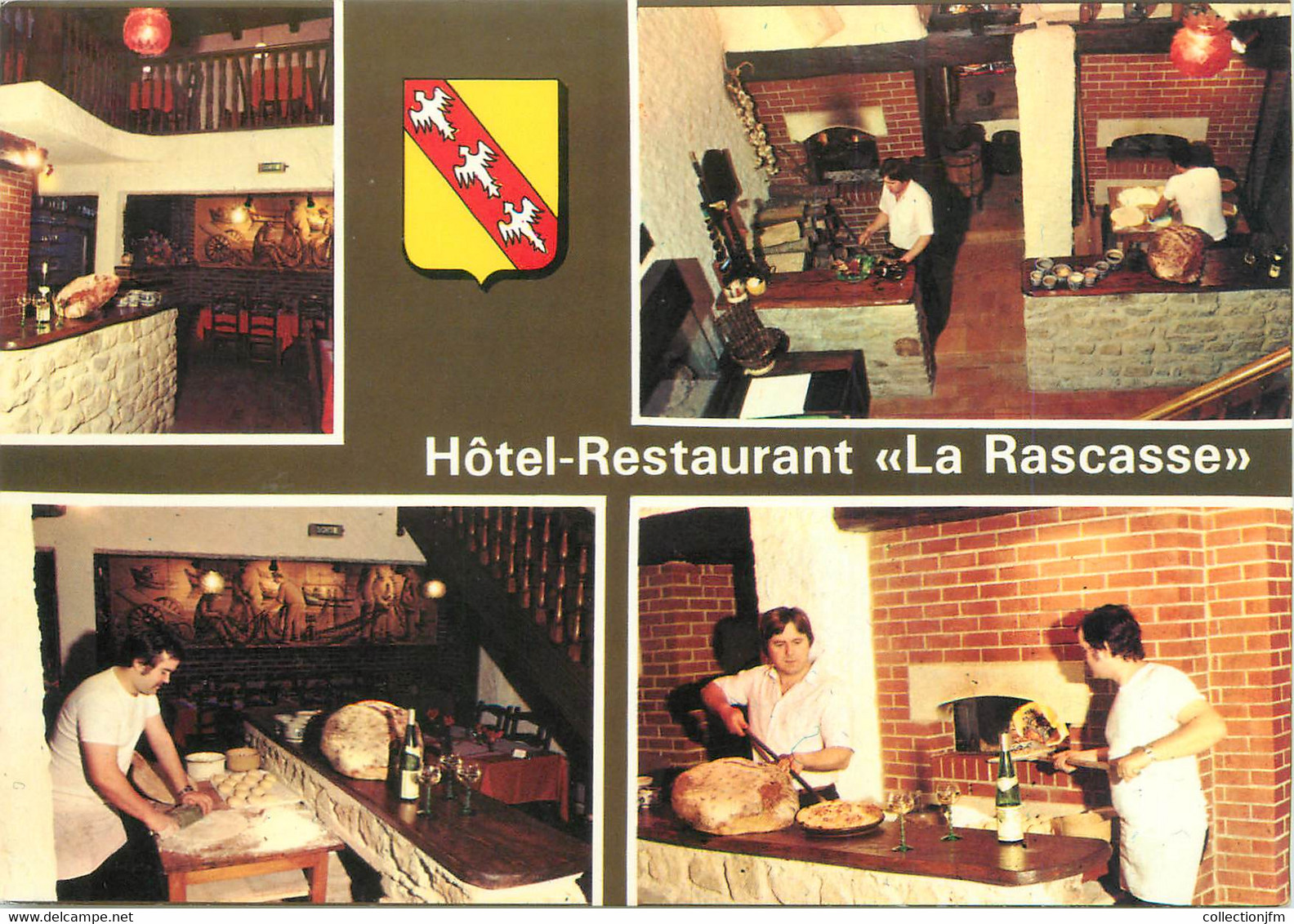 CPSM FRANCE 57 "Réchicourt Le Château, Hôtel Restaurant La Rascasse" - Rechicourt Le Chateau