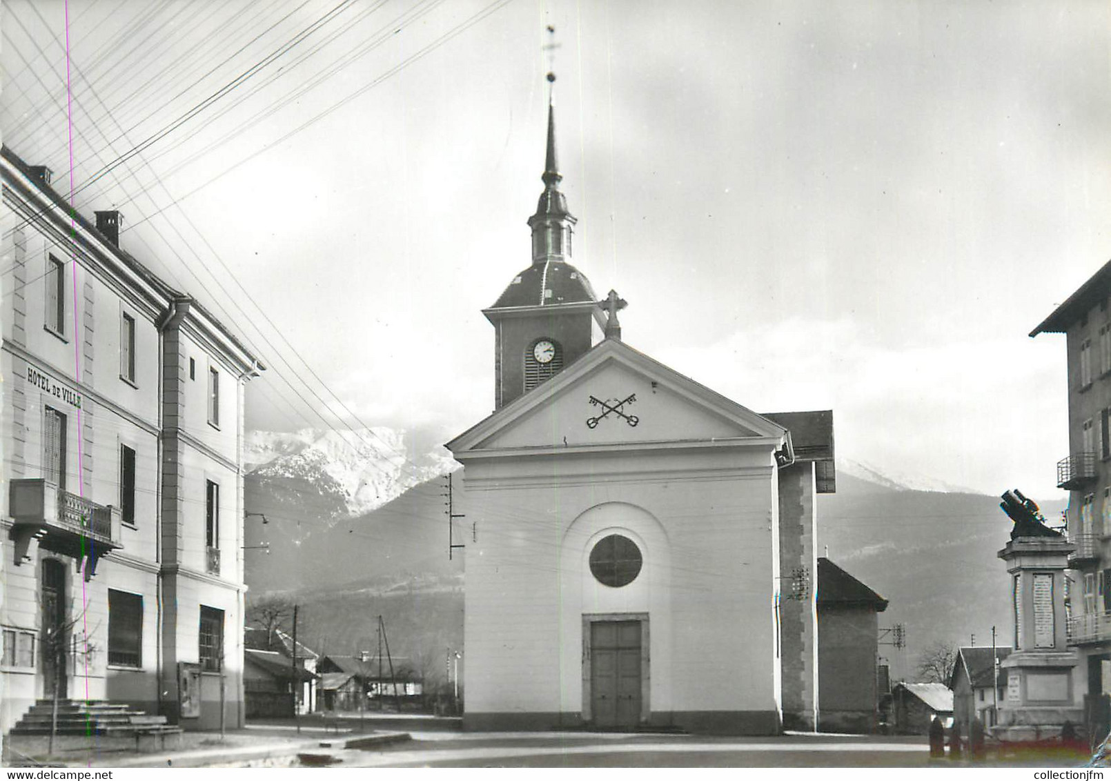 CPSM FRANCE 73 "Grésy Sur Isère, L'église" - Gresy Sur Isere