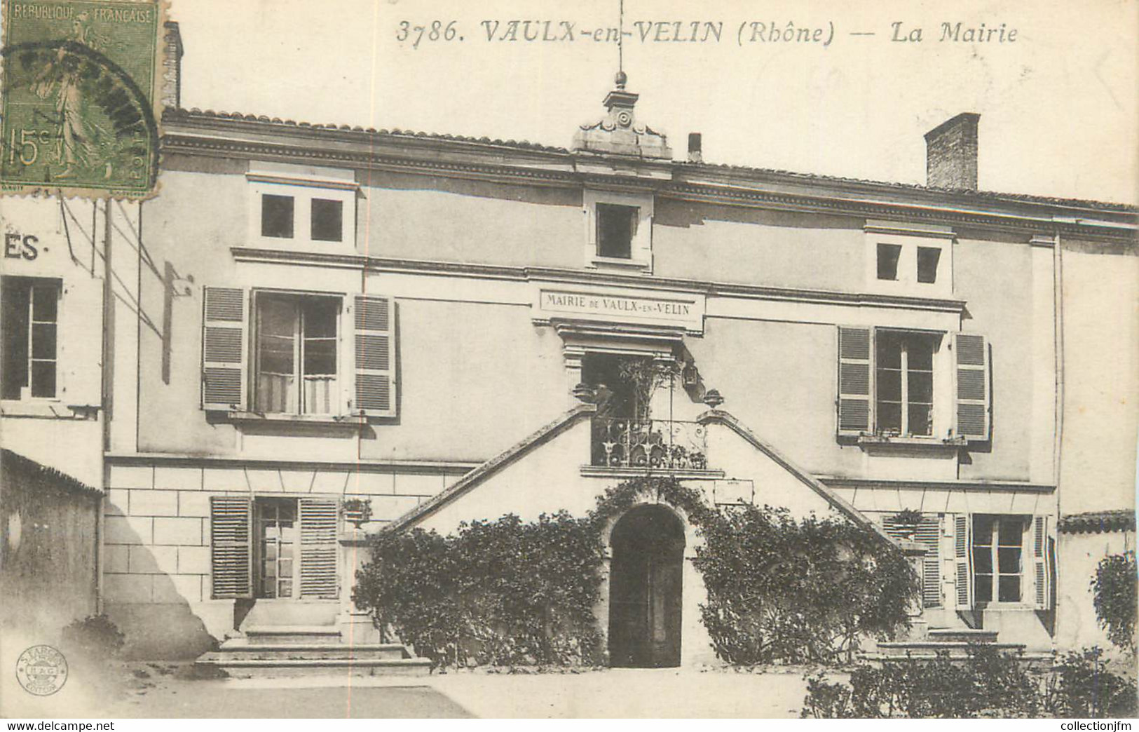 CPA FRANCE 69 "Vaulx En Velin, La Mairie" - Vaux-en-Velin