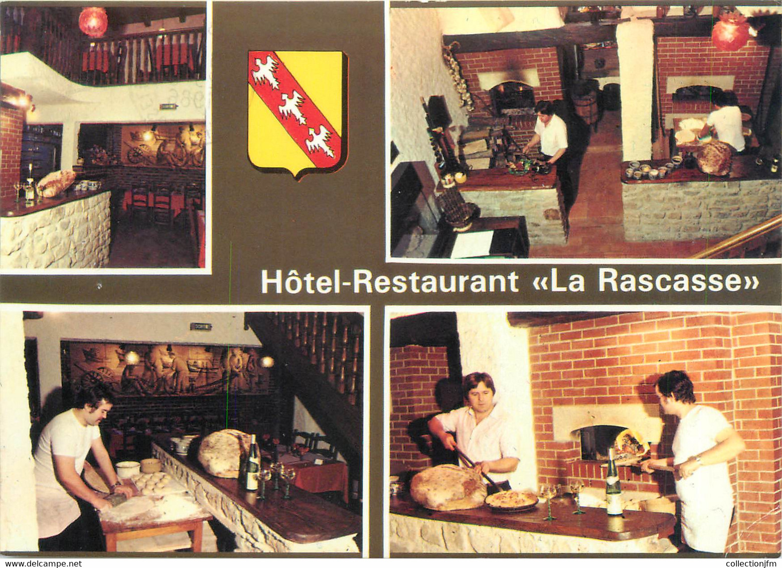 CPSM FRANCE 57 "Rechicourt Le Château, Hôtel Restaurant La Rascasse" - Rechicourt Le Chateau