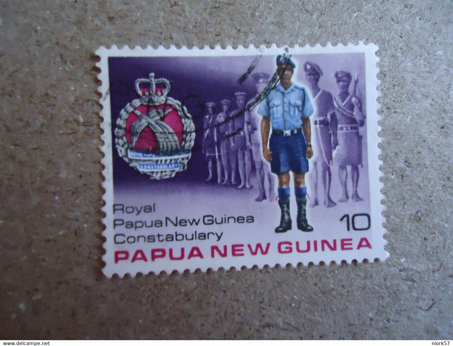 PAPUA NEW GUINEA  USED    STAMPS  SOLDIER - Rapa Nui (Isla De Pascua)