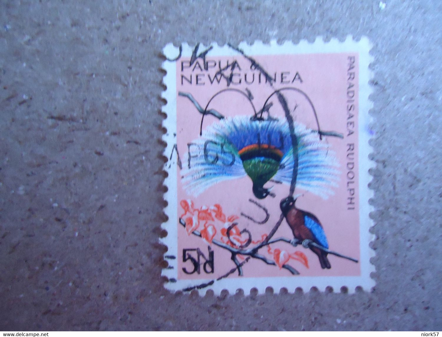 PAPUA NEW GUINEA  USED    STAMPS  BIRDS - Rapa Nui (Easter Islands)