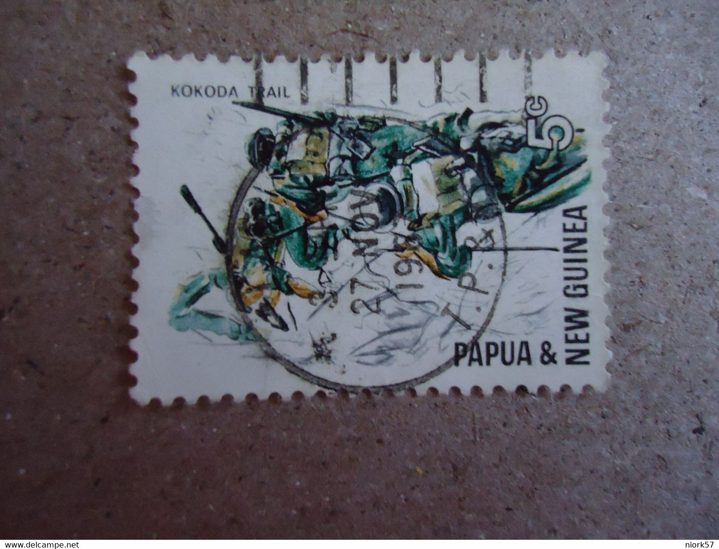 PAPUA NEW GUINEA  USED    STAMPS  ANNIVERSARY - Rapa Nui (Easter Islands)