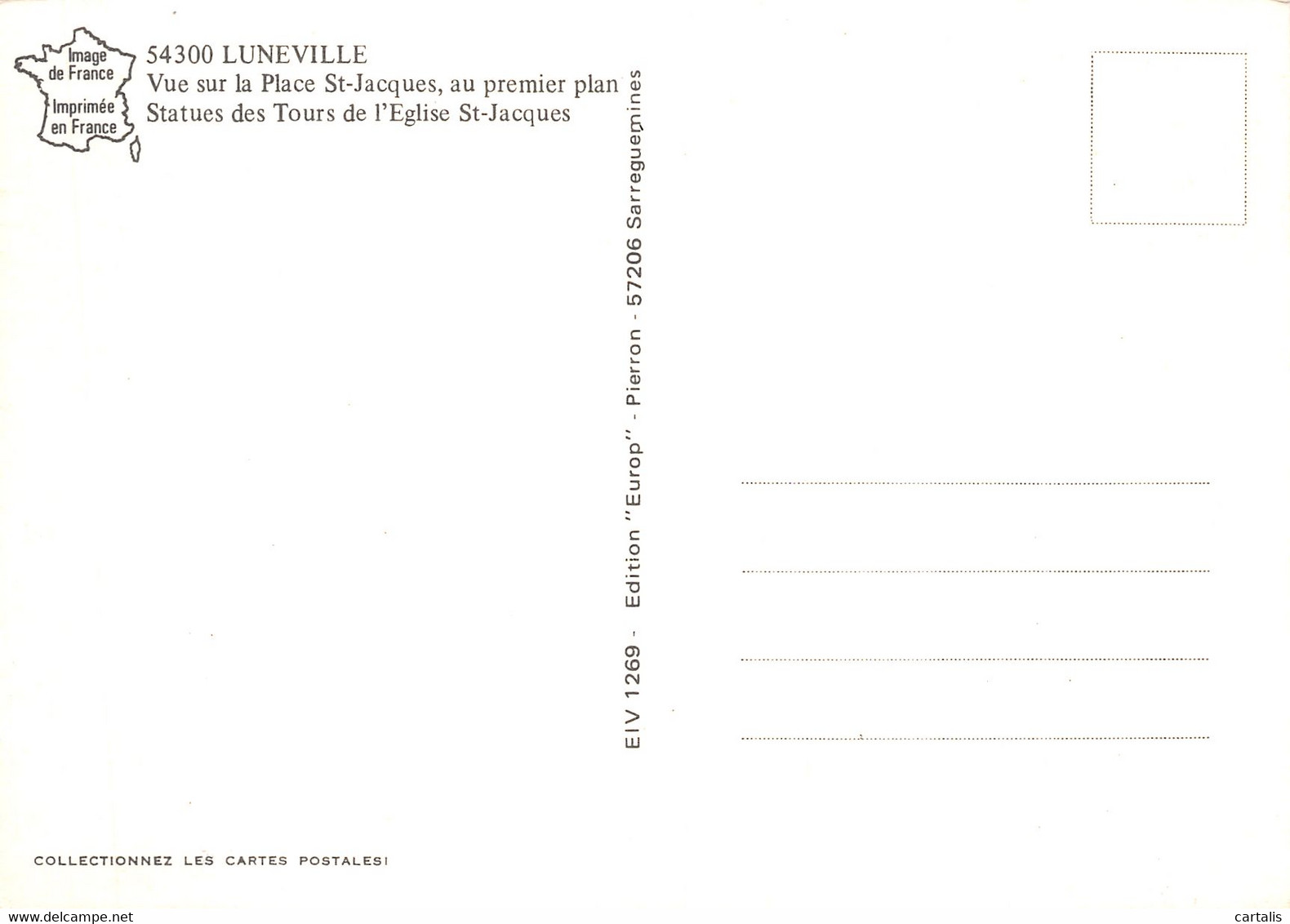 54-LUNEVILLE-N°C-4327-B/0087 - Luneville