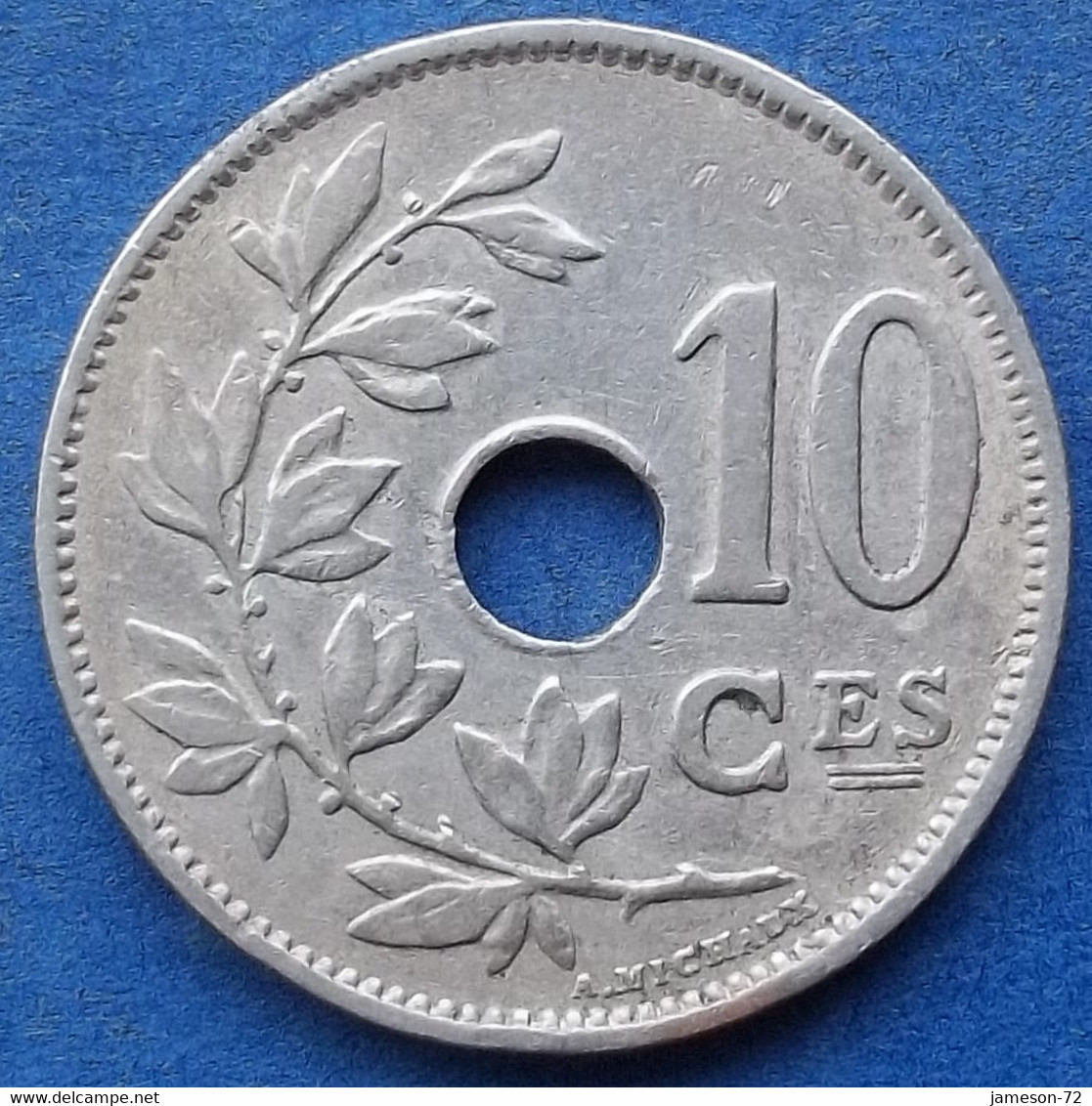 BELGIUM - 10 Centimes 1921 French KM# 85.1 Albert I (1909-34) - Edelweiss Coins - Non Classés