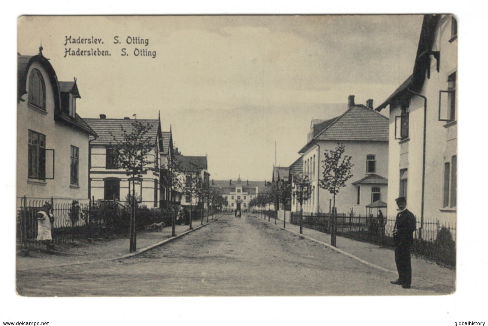 DG1950 - DENMARK - HADERSLEBEN - HADERSLEV - S. OTTING - STREET VIEW - Denmark