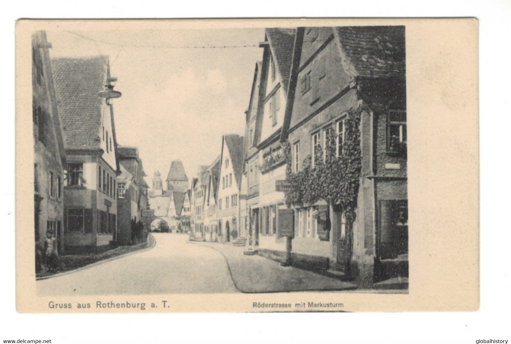 DG1922 - DEUTSCHLAND - ROTHENBURG O.d. TAUBER - RÖDERSTRAßE - Rothenburg O. D. Tauber