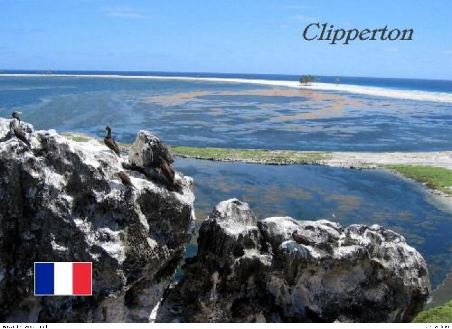 Clipperton Island View New Postcard - Autres