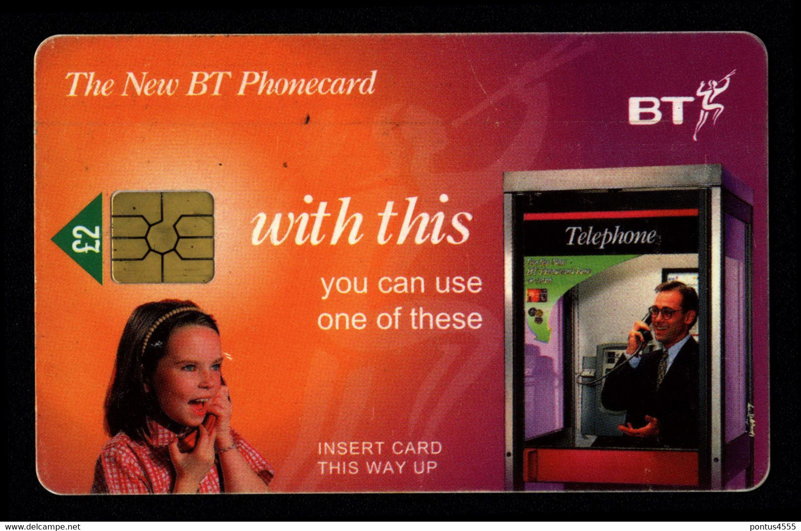 British Telecom - The New BT Phonecard - BT Allgemeine