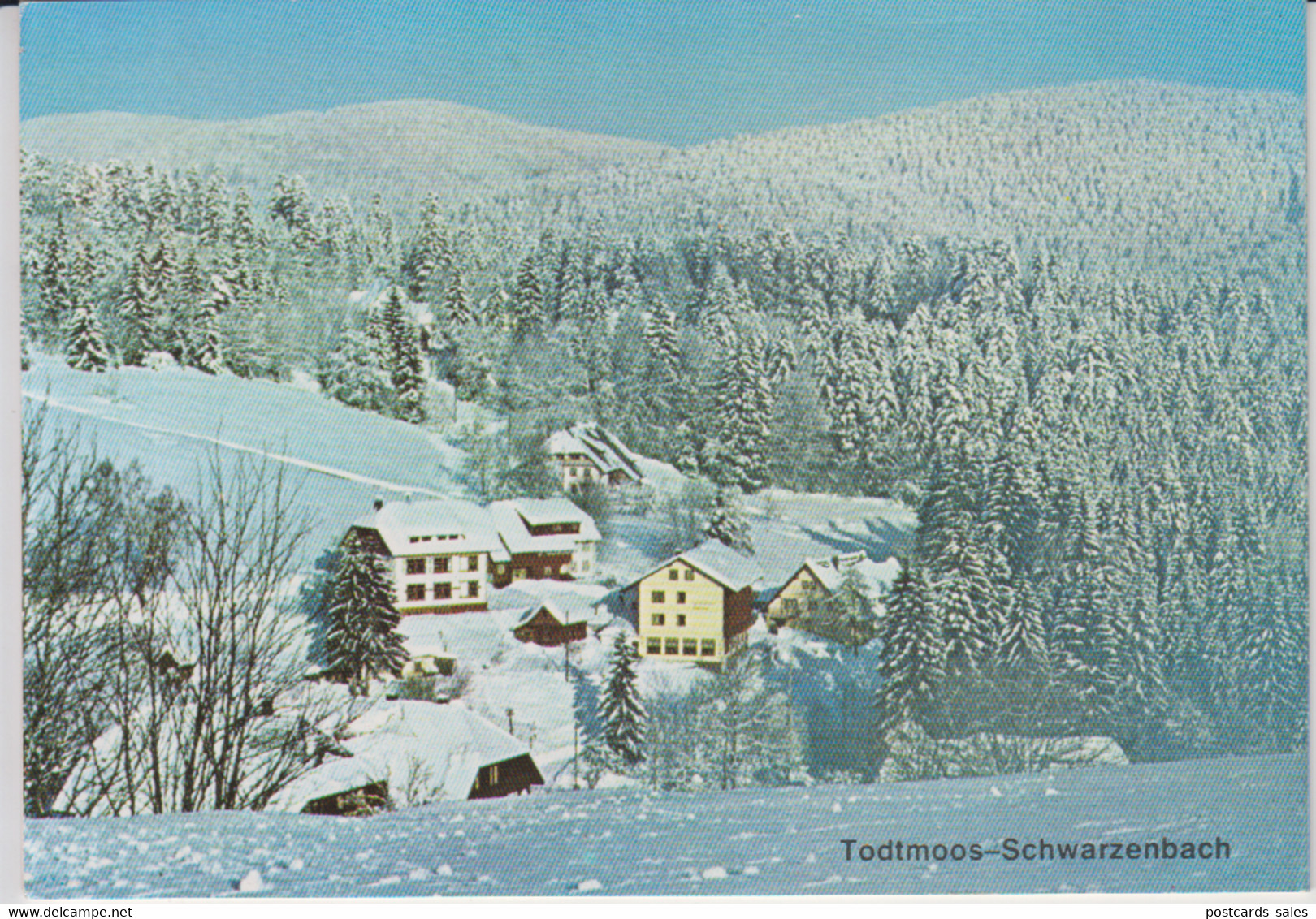 Todtmoos Schwarzenbach Landgasthaus Pension Sternen Unused, Ask Verso - 2 Cards - See Verso - Todtmoos