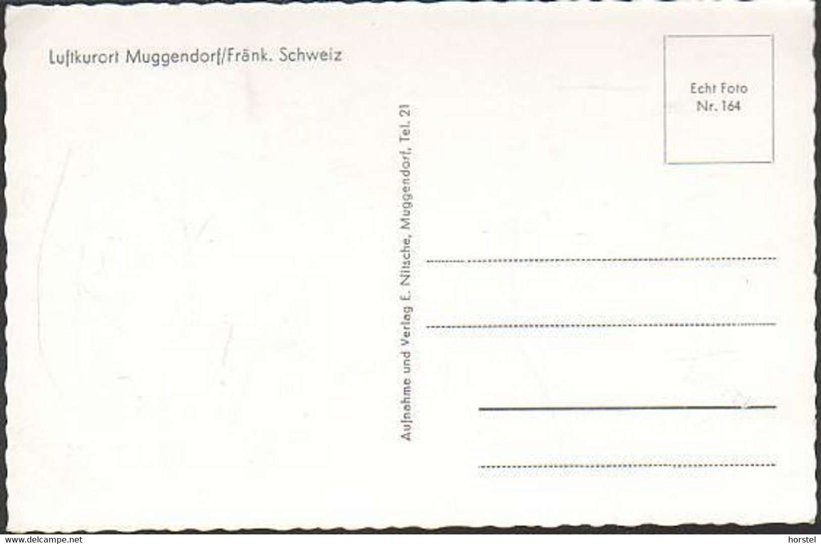 D-91346 Wiesenttal - Luftkurort Muggendorf - Alte Ortsansicht - Forchheim