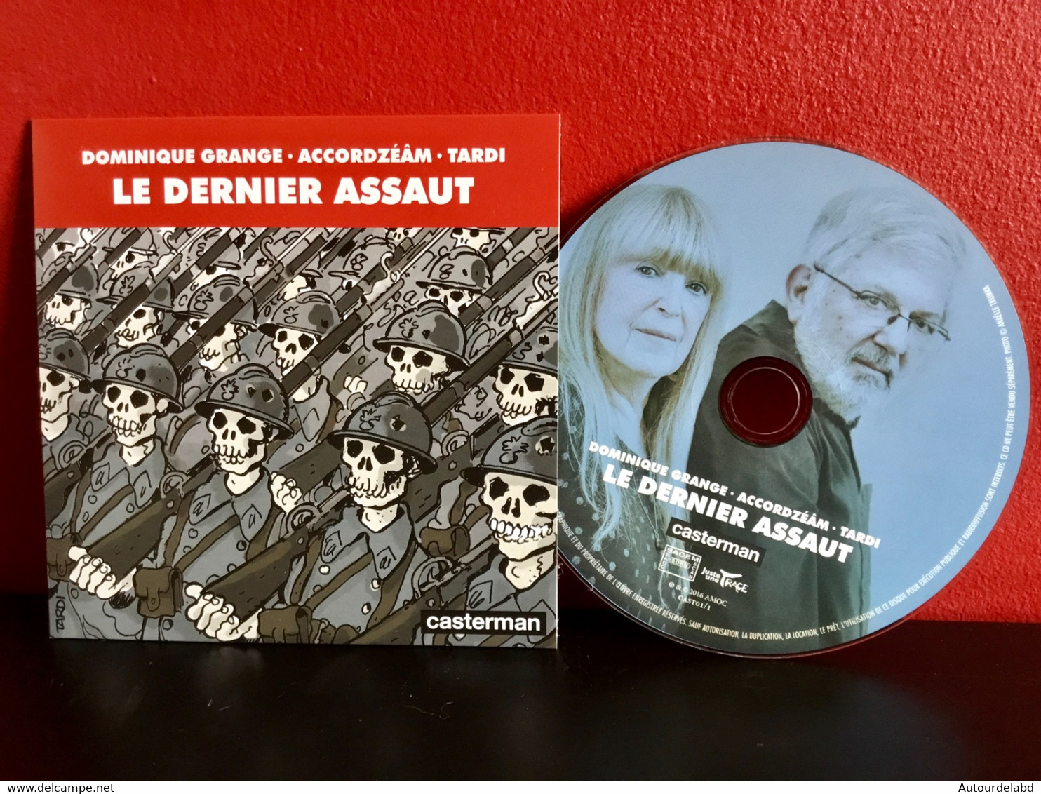 Dominique Grange - Tardi - Accordzéâm : " Le Dernier Assaut " - CD Musical - Disques & CD