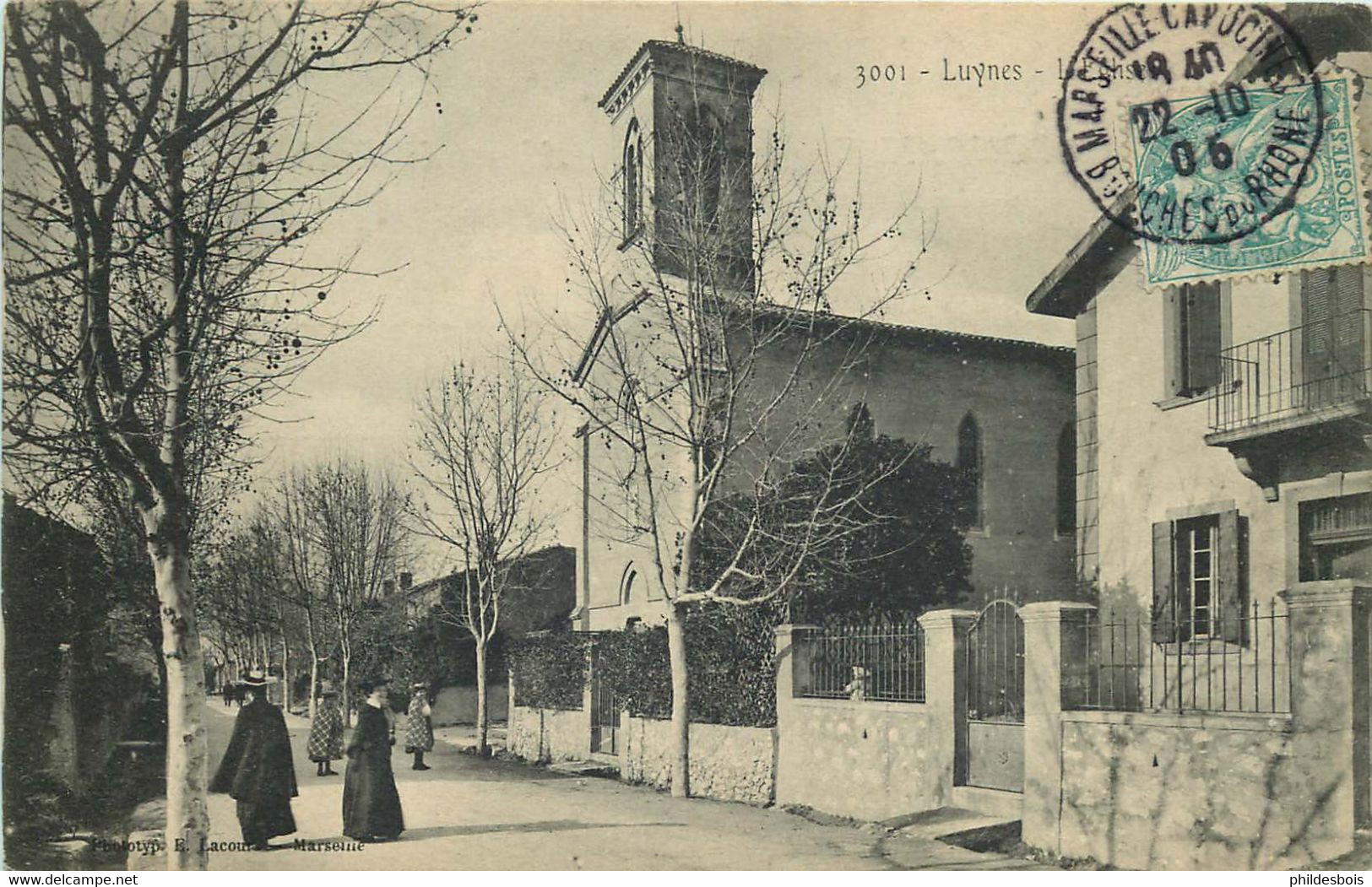 BOUCHES DU RHONE  LUYNES  église - Luynes