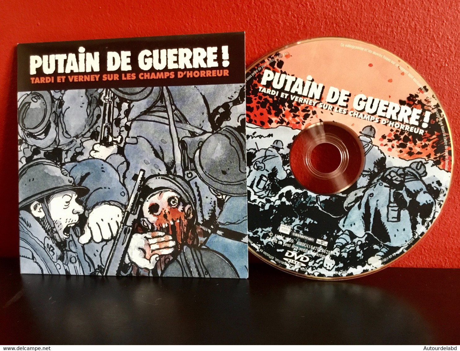 TARDI Et VERNEY Sur Les Champs D'horreur " Putain De Guerre " - DVD De 52 Min - Cassettes & DVD