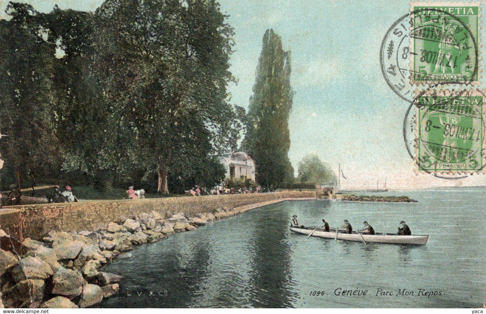 Genève Parc Mon Repos  Régates Aviron - Genève