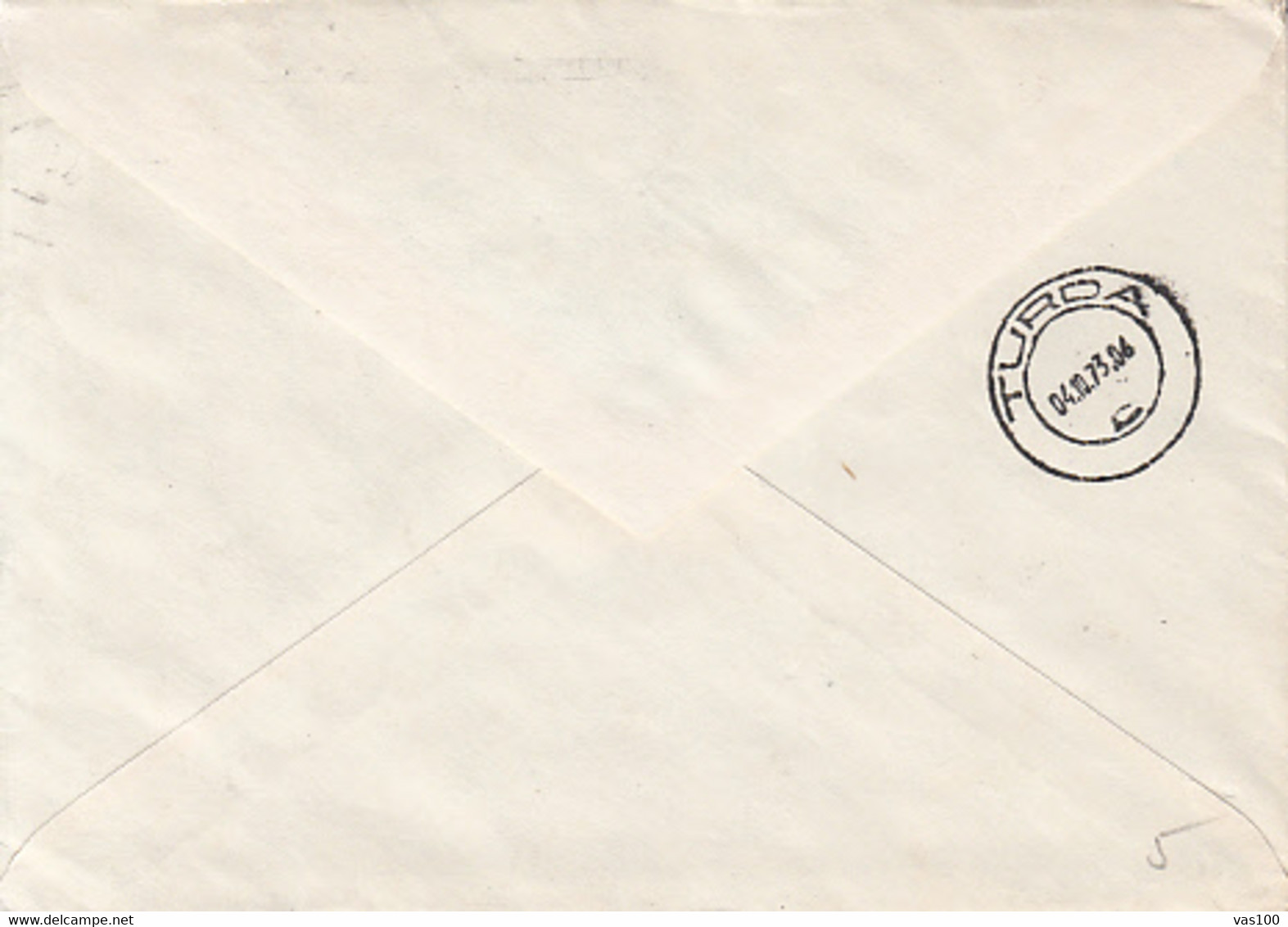 NORTH POLE, RESEARCH STATIONS, TROMSO OBSERVATORY, SPECIAL POSTMARKS ON COVER, 1973, NORWAY - Stations Scientifiques & Stations Dérivantes Arctiques