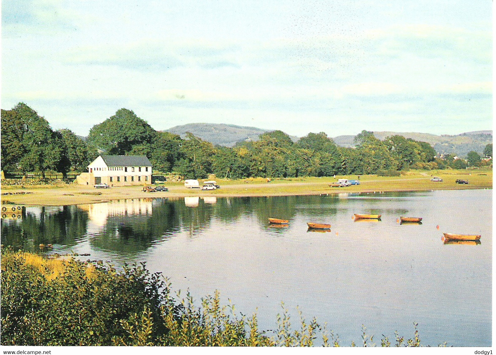 LAKE BALA, BALA, GWYNEDD, WALES. UNUSED POSTCARD Jo5 - Merionethshire